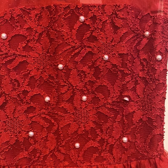 NANETTE KIDS - FULL RED DRESS - Picture 3 of 6